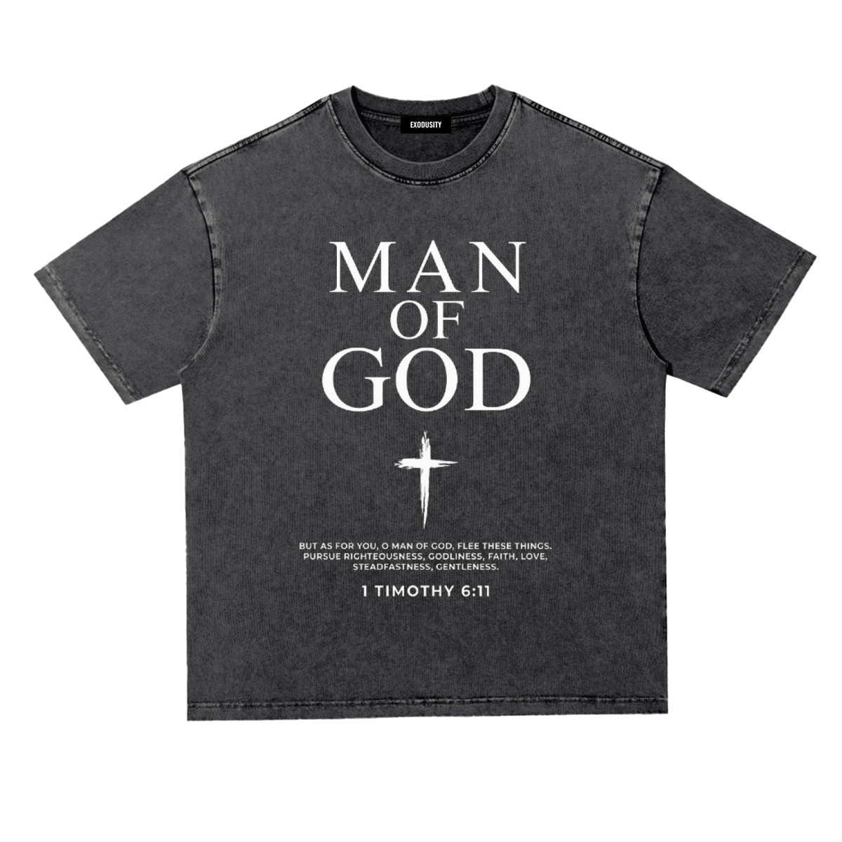 Snow Washed Heavyweight Oversize T-Shirt