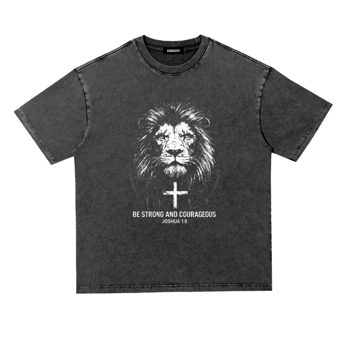 Snow Washed Heavyweight Oversize T-Shirt