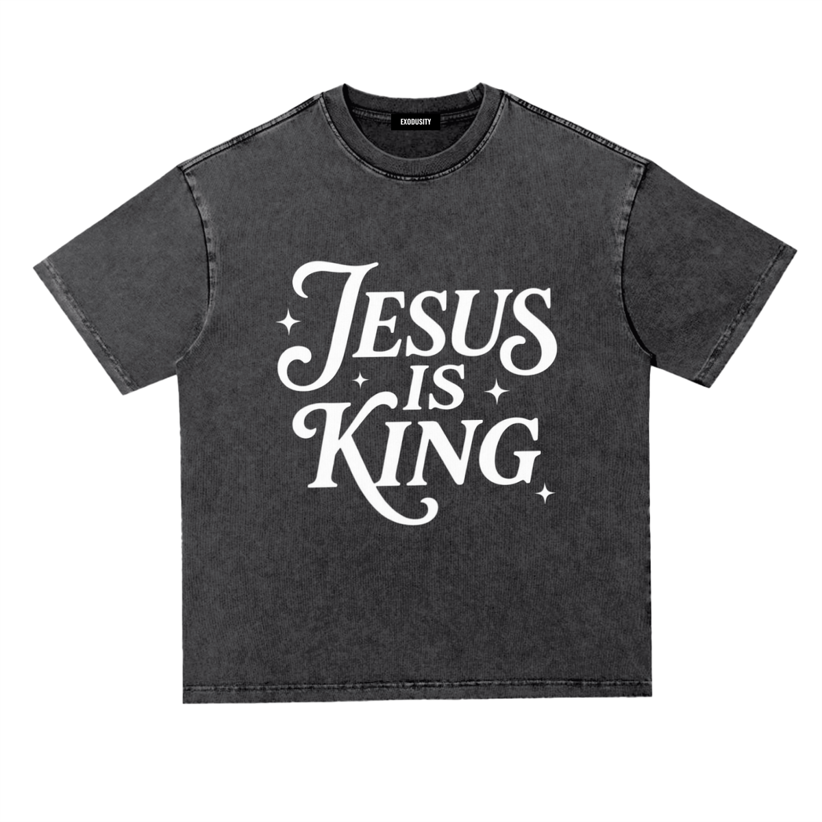 Snow Washed Heavyweight Oversize T-Shirt