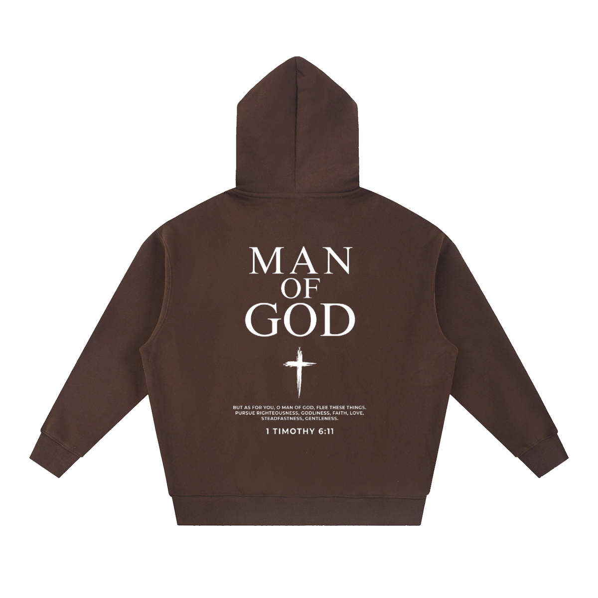 Essential Oversized Boxy Fit Fleece Hoodie