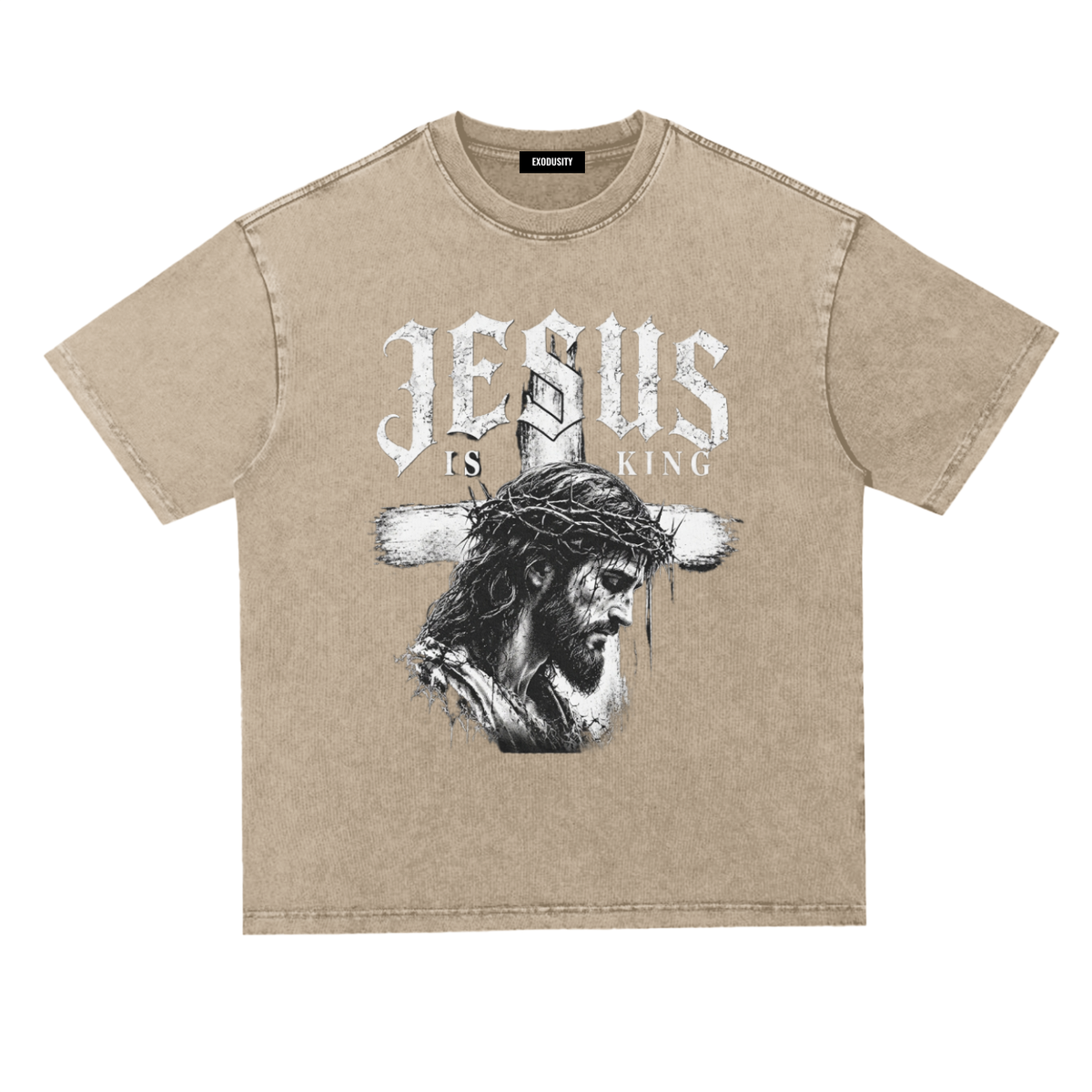 Snow Washed Heavyweight Oversize T-Shirt