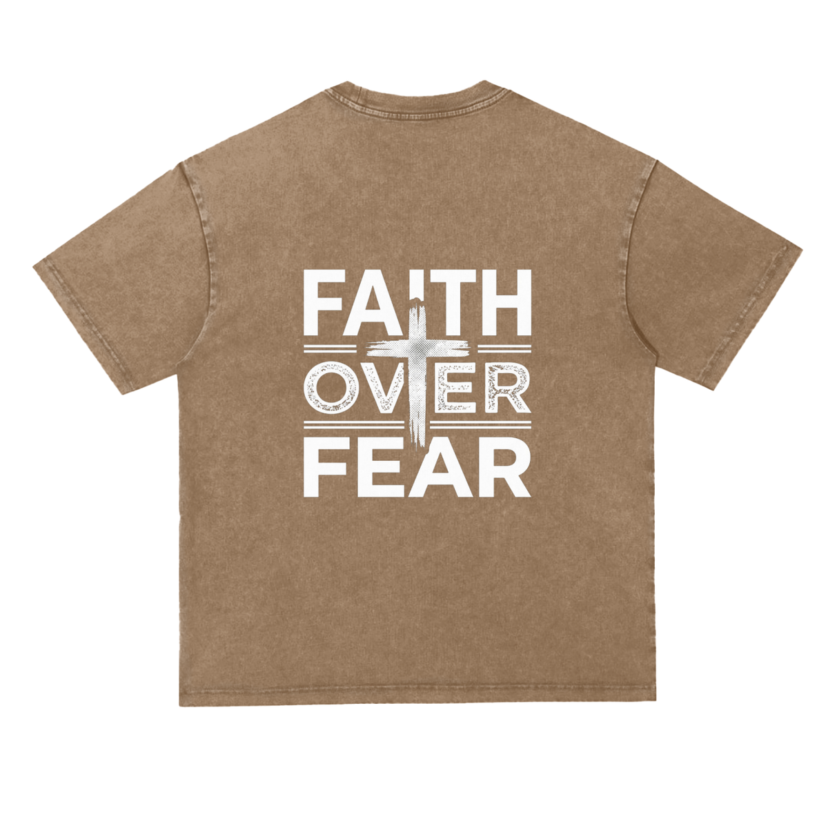 Snow Washed Heavyweight Oversize T-Shirt