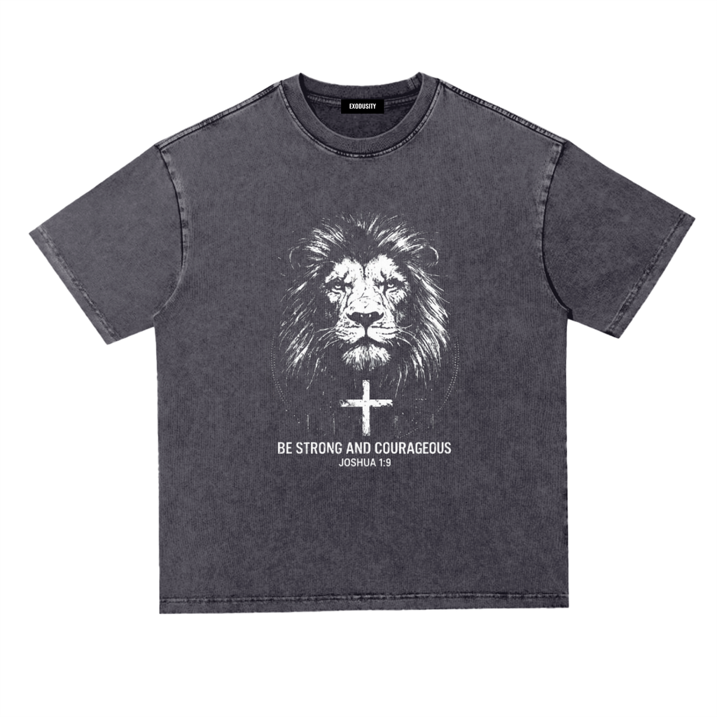 Snow Washed Heavyweight Oversize T-Shirt