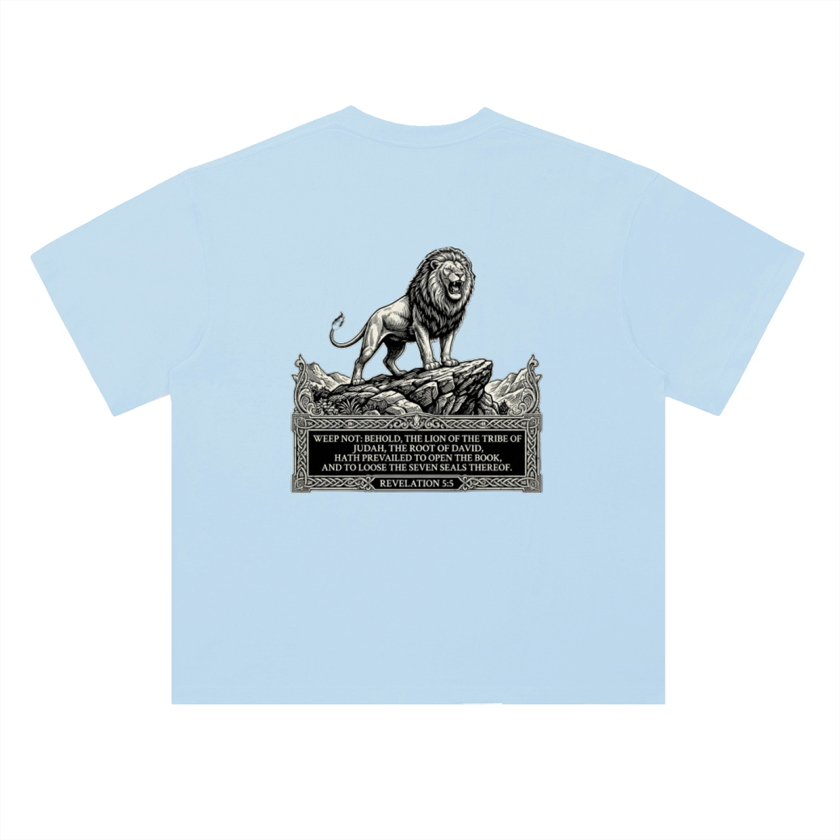 Heavyweight Drop Shoulder Cotton T-Shirt