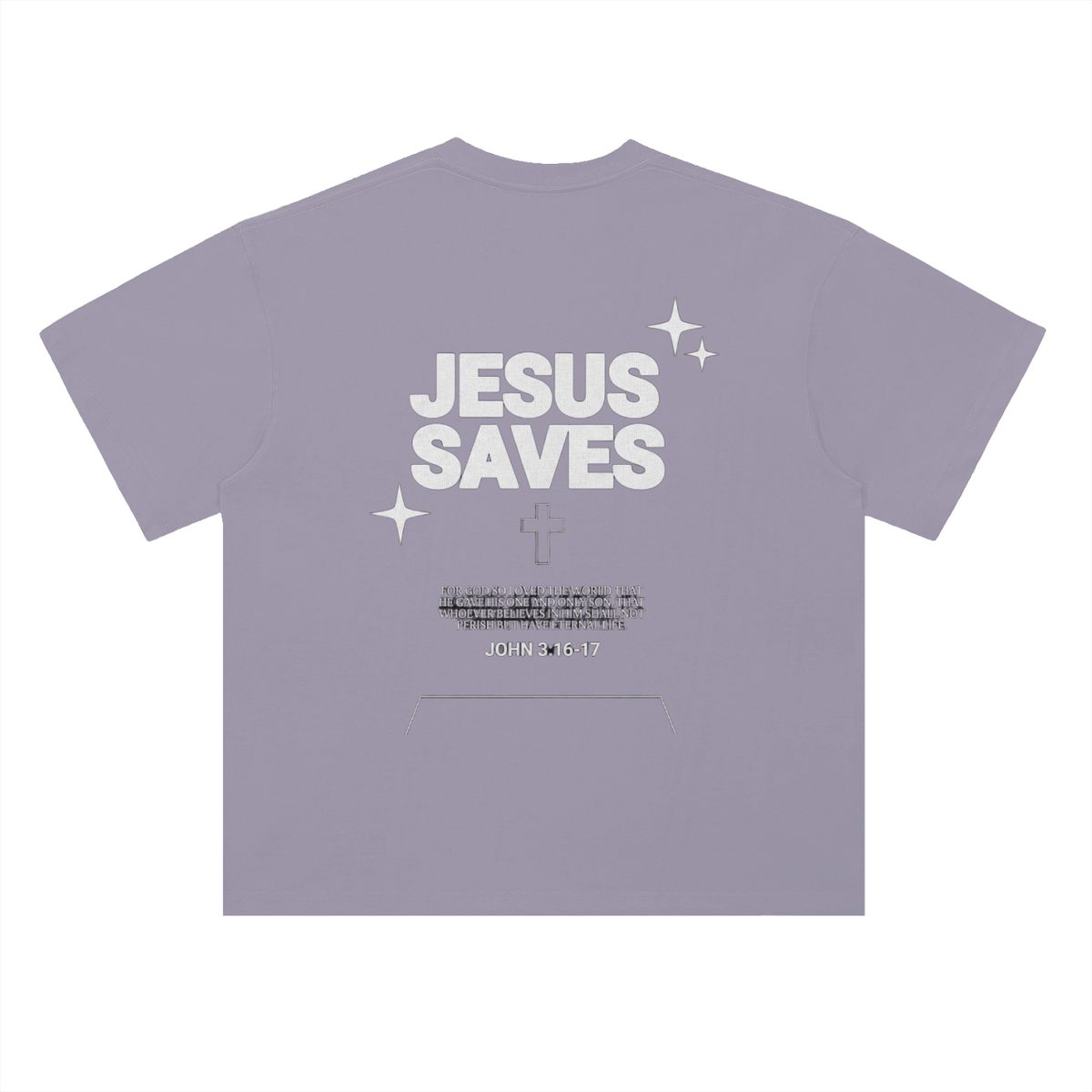 Heavyweight Drop Shoulder Cotton T-Shirt
