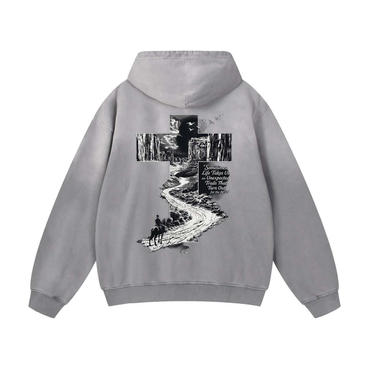 Heavyweight Sunfade Oversized Hoodie