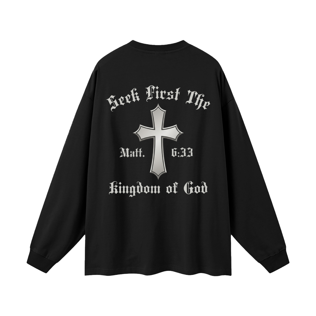Oversized Unisex Long Sleeve T-Shirt