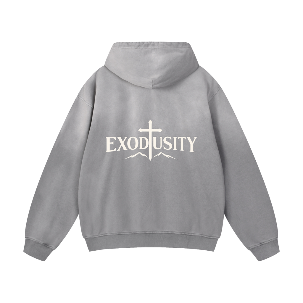 Heavyweight Sunfade Oversized Hoodie
