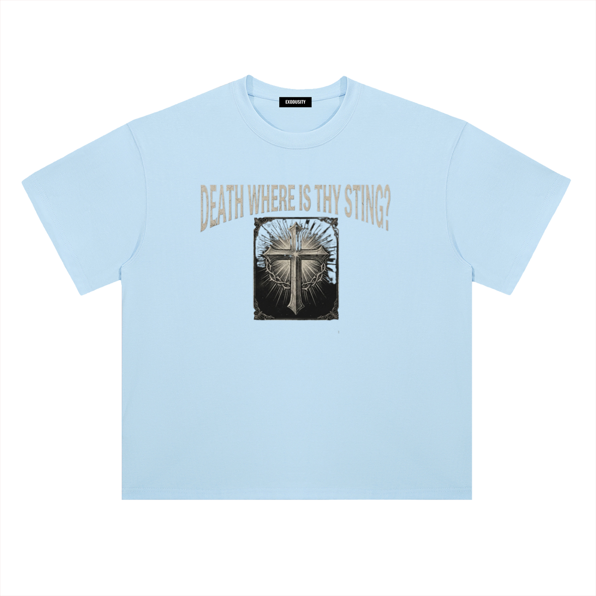Heavyweight Drop Shoulder Cotton T-Shirt