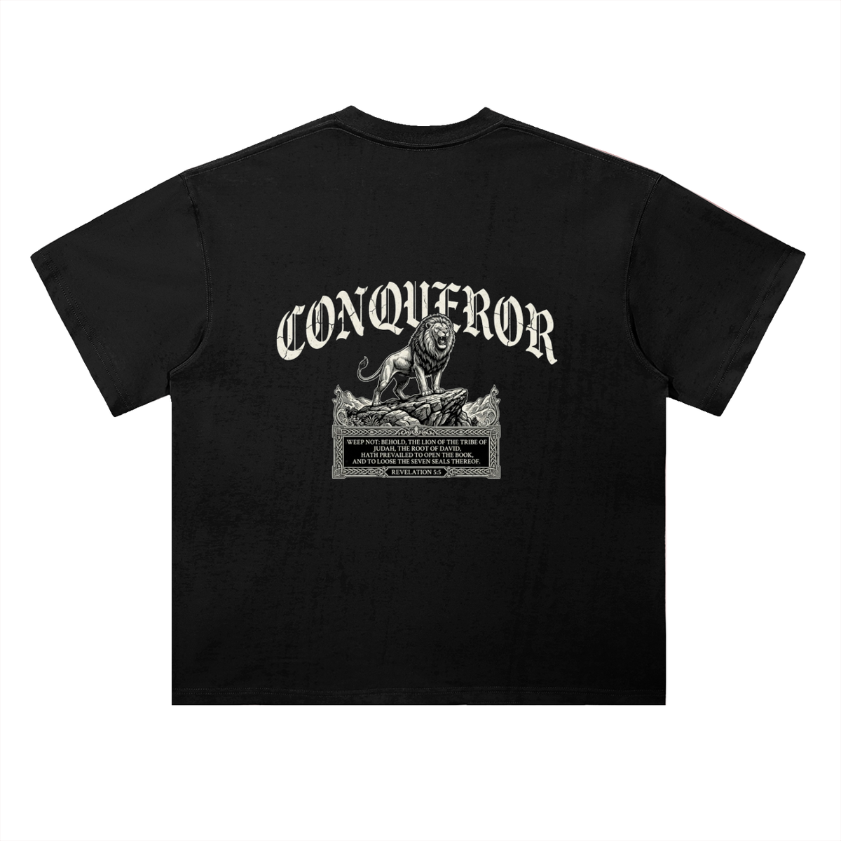 Heavyweight Drop Shoulder Cotton T-Shirt