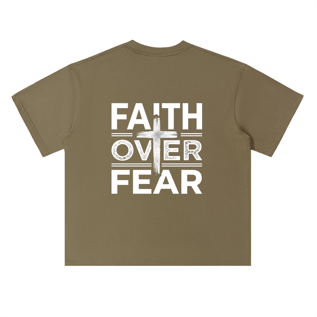 Heavyweight Drop Shoulder Cotton T-Shirt