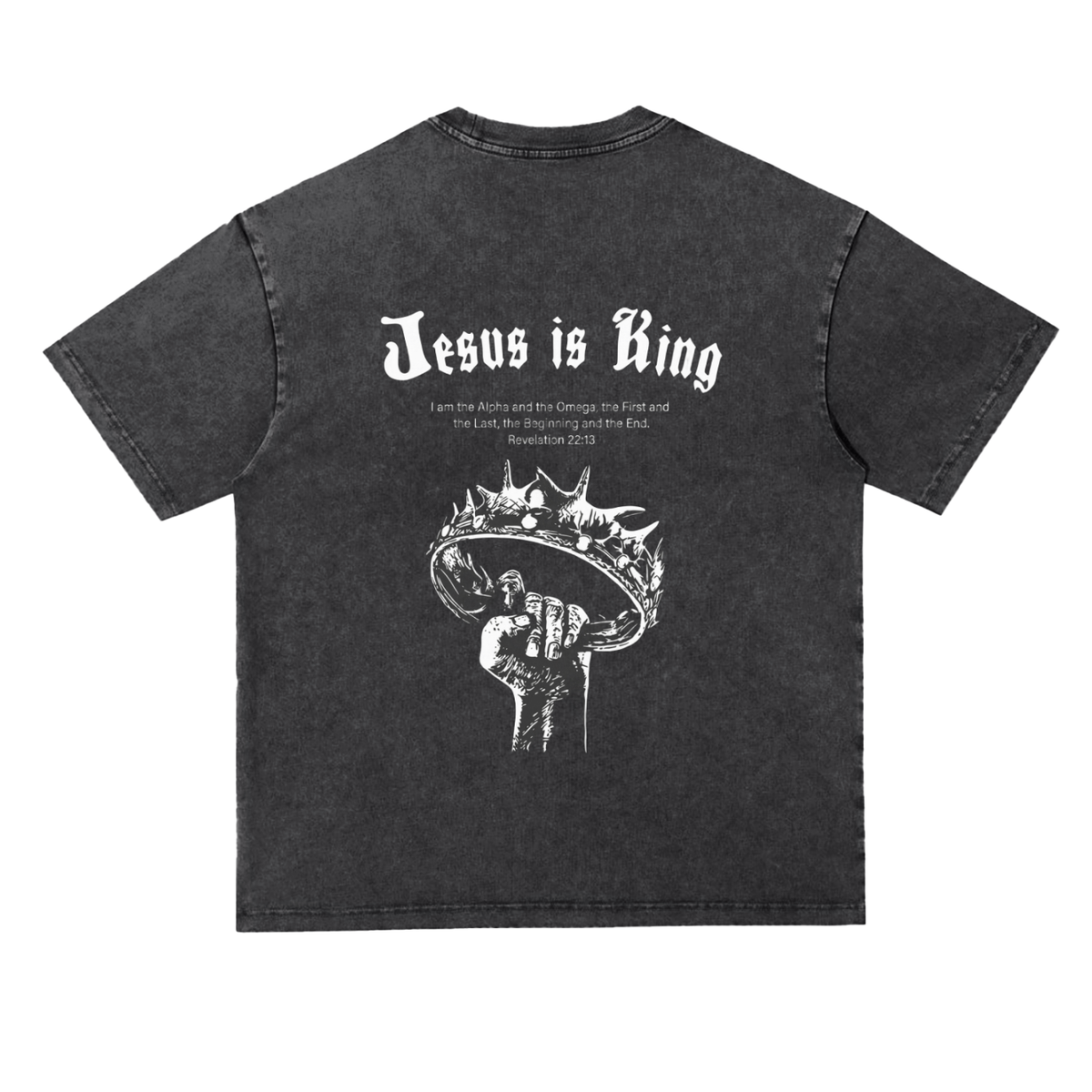 Snow Washed Heavyweight Oversize T-Shirt