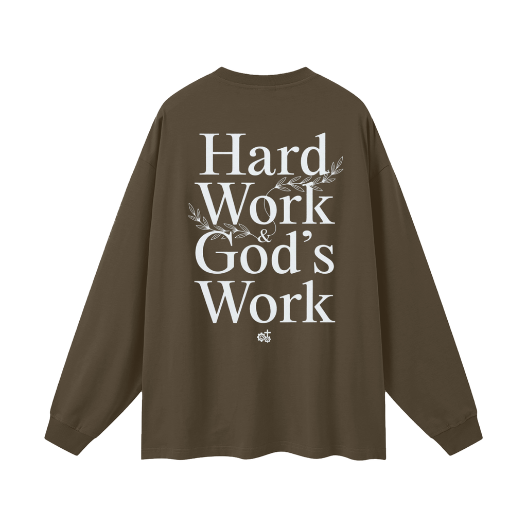 Oversized Unisex Long Sleeve T-Shirt