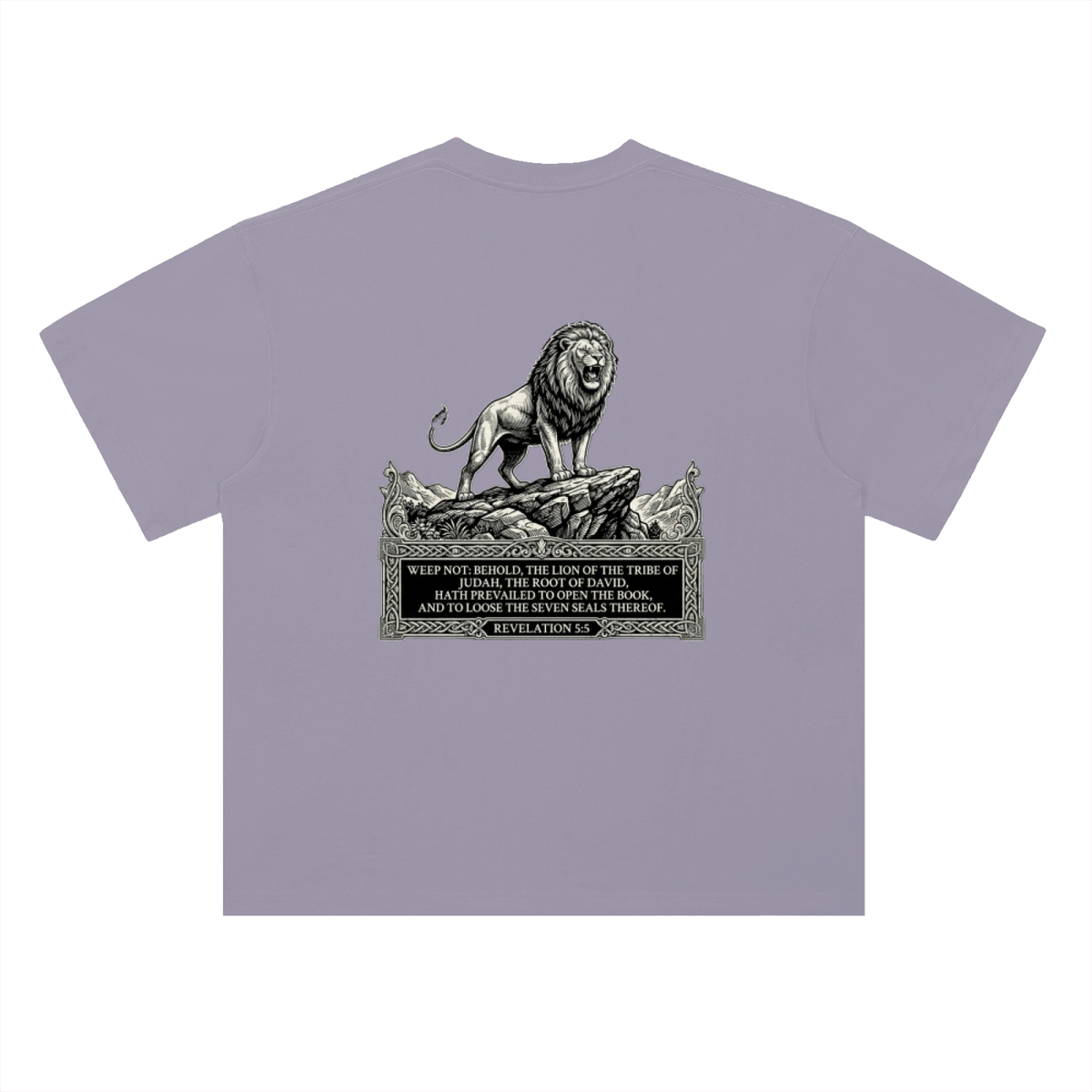 Heavyweight Drop Shoulder Cotton T-Shirt