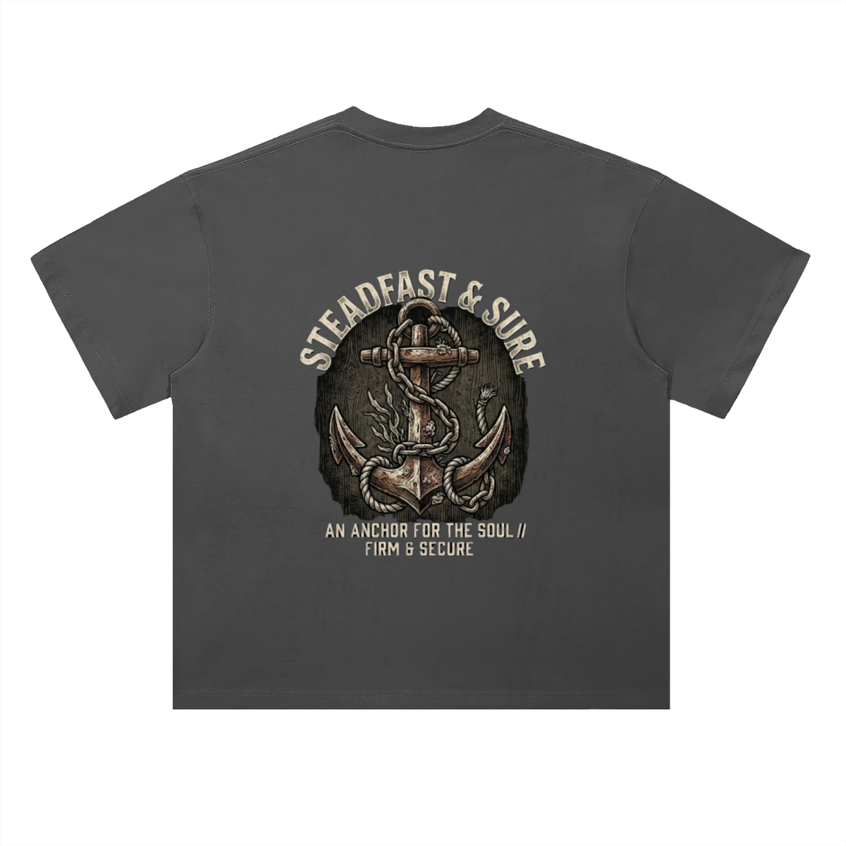 Heavyweight Drop Shoulder Cotton T-Shirt