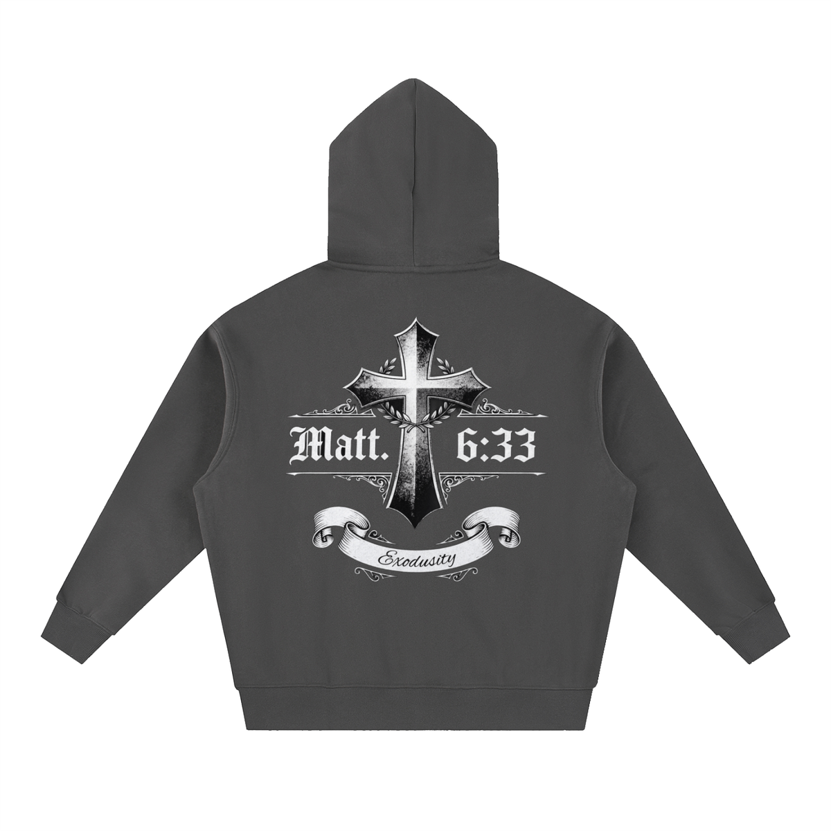 Essential Oversized Boxy Fit Fleece Hoodie