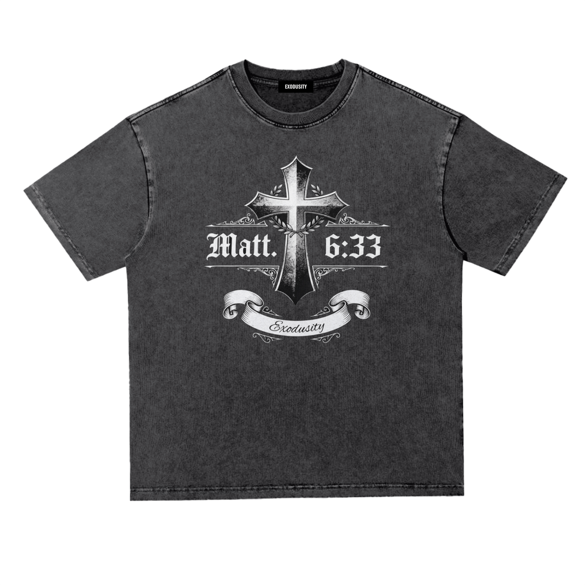 Snow Washed Heavyweight Oversize T-Shirt