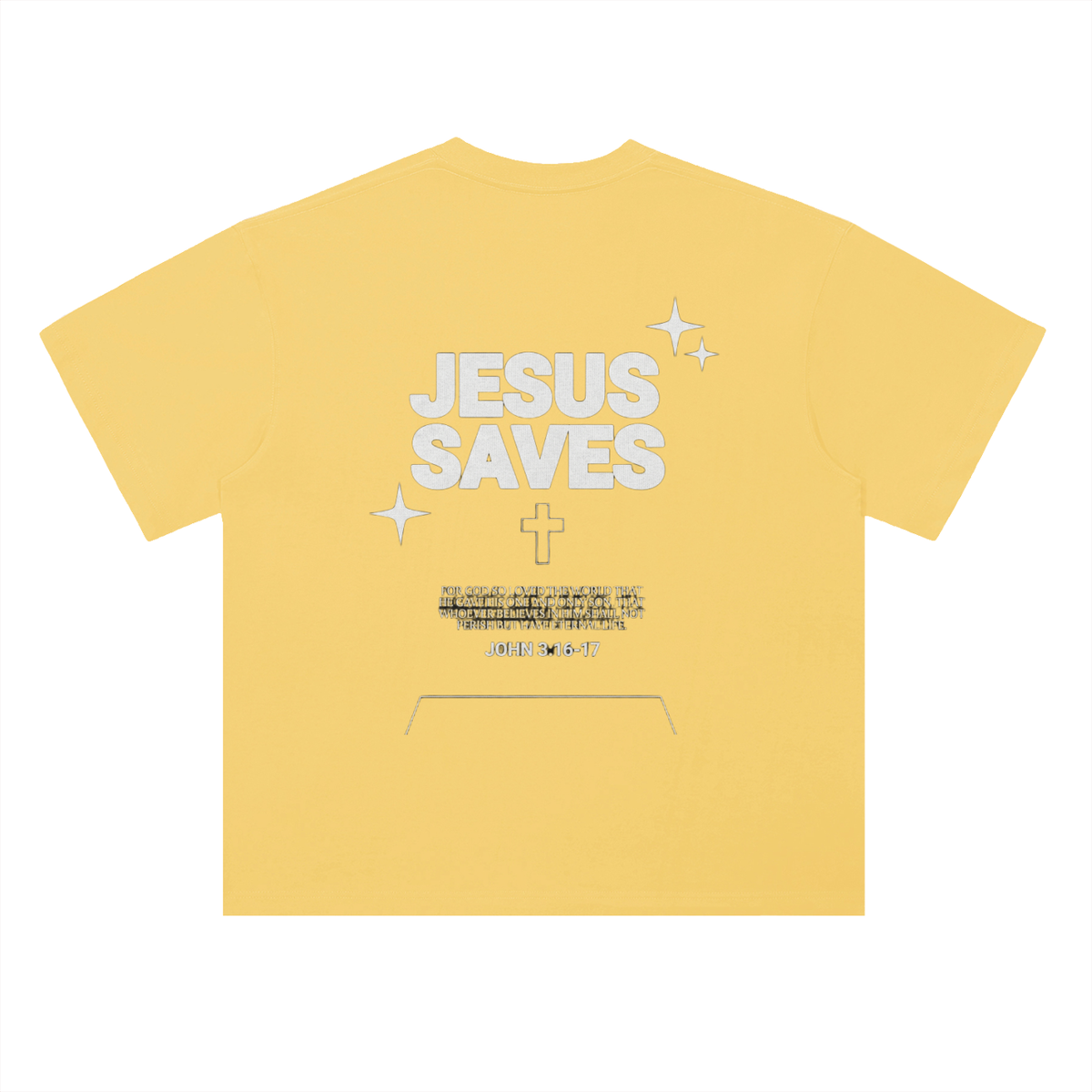 Heavyweight Drop Shoulder Cotton T-Shirt