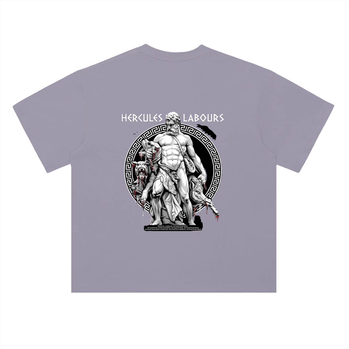 Heavyweight Drop Shoulder Cotton T-Shirt