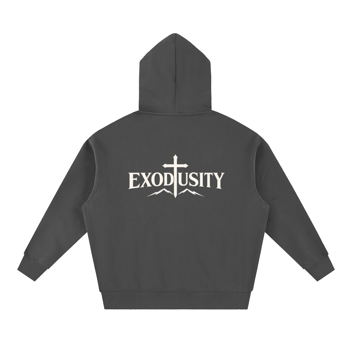 Essential Oversized Boxy Fit Fleece Hoodie