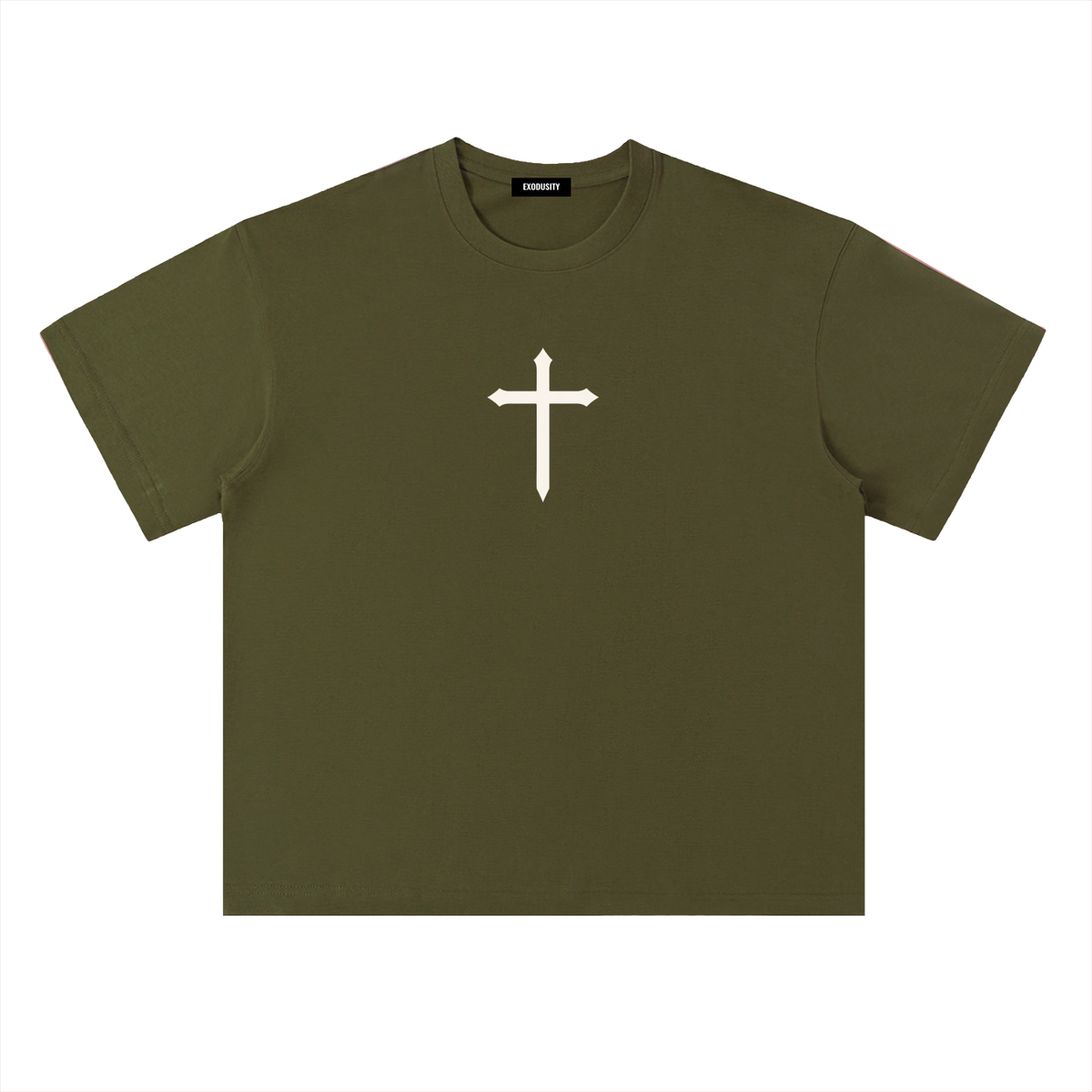 Heavyweight Drop Shoulder Cotton T-Shirt