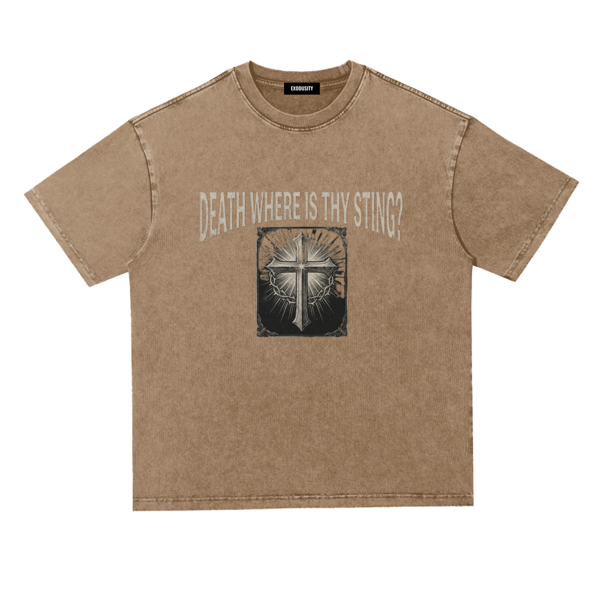 Snow Washed Heavyweight Oversize T-Shirt