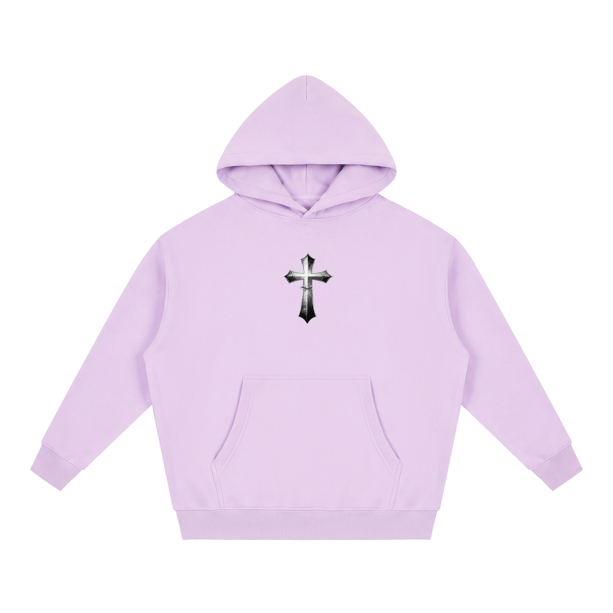 Essential Oversized Boxy Fit Fleece Hoodie