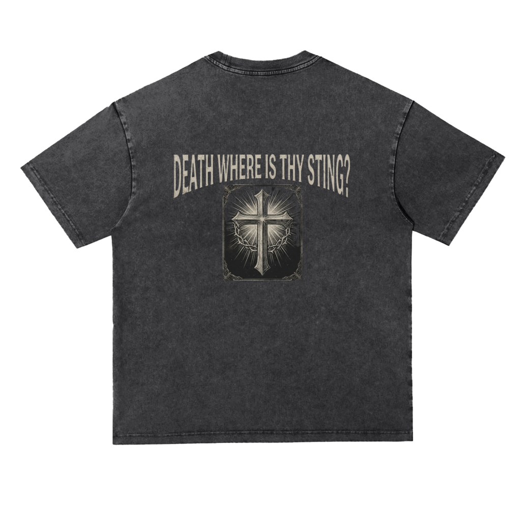 Snow Washed Heavyweight Oversize T-Shirt