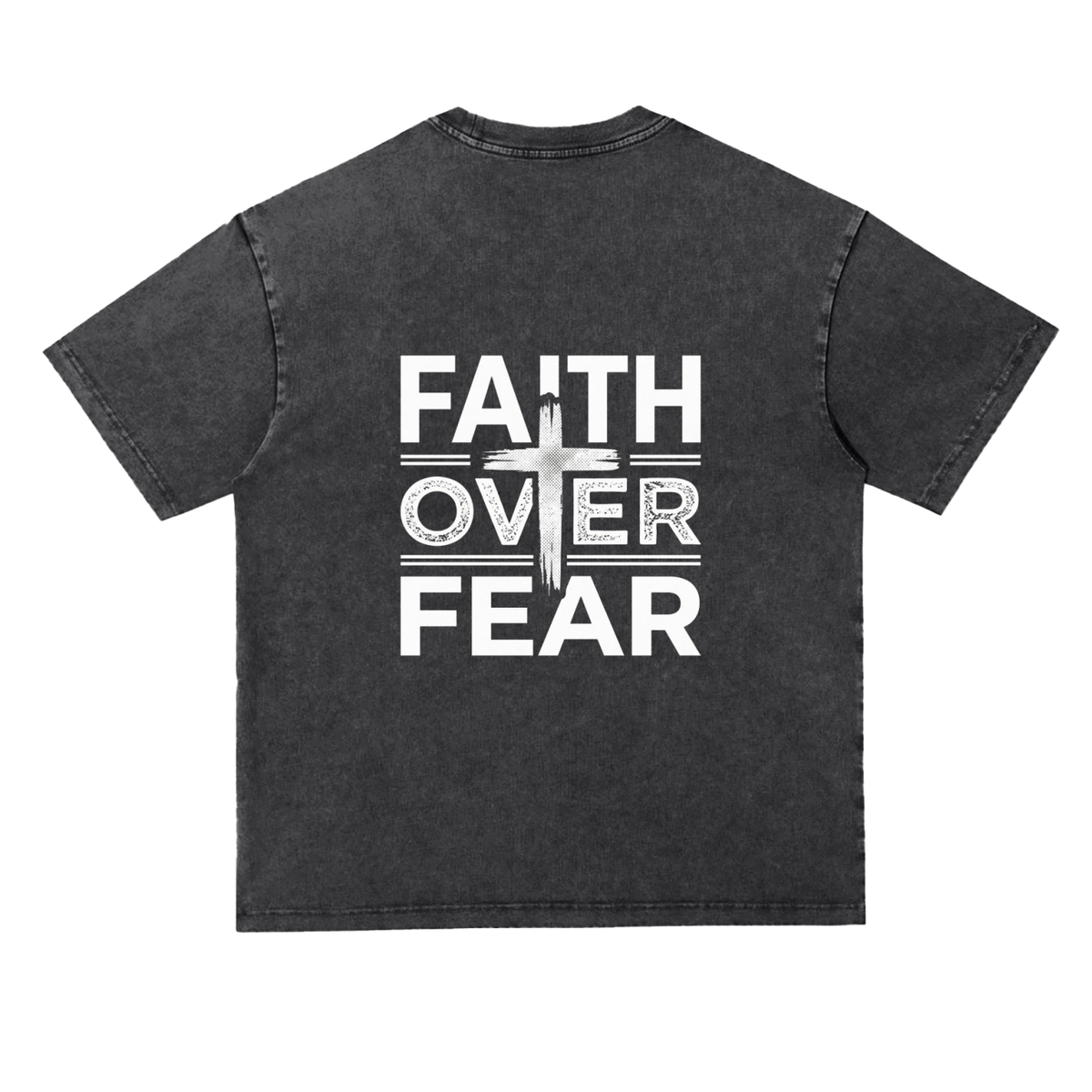 Snow Washed Heavyweight Oversize T-Shirt