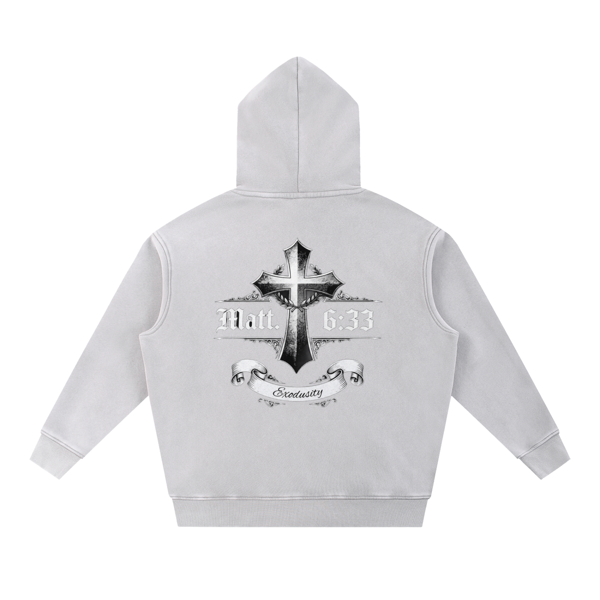 Snow Wash Fleece Oversize Hoodie