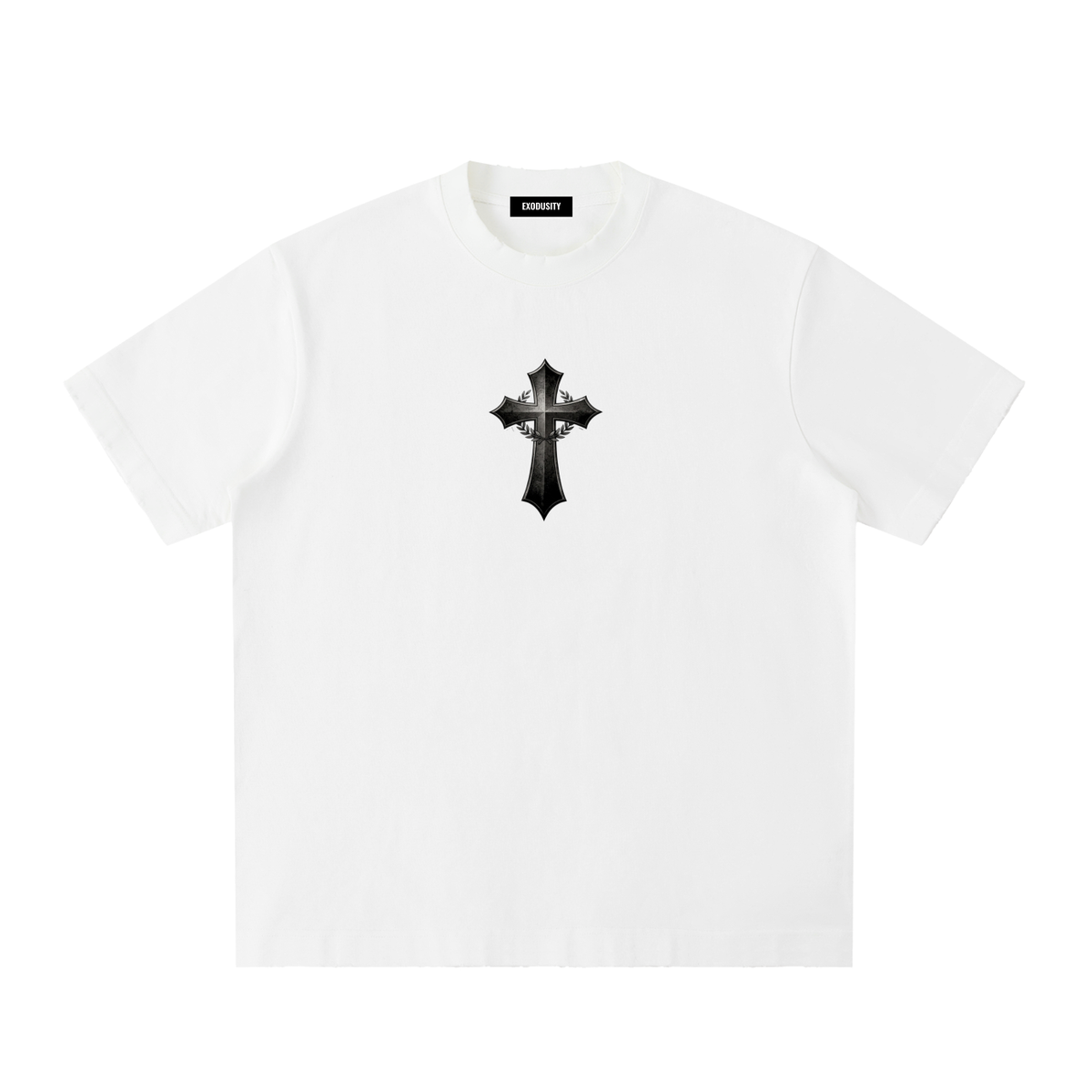 Heavyweight Vintage Washed Frayed T-Shirt