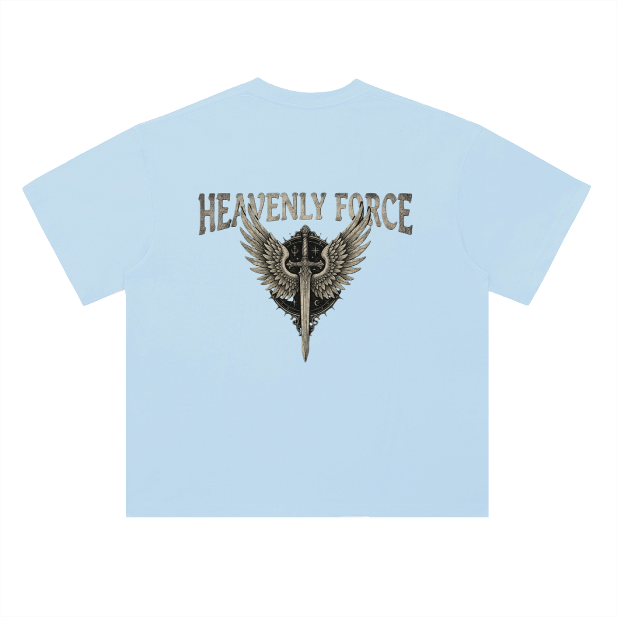 Heavyweight Drop Shoulder Cotton T-Shirt