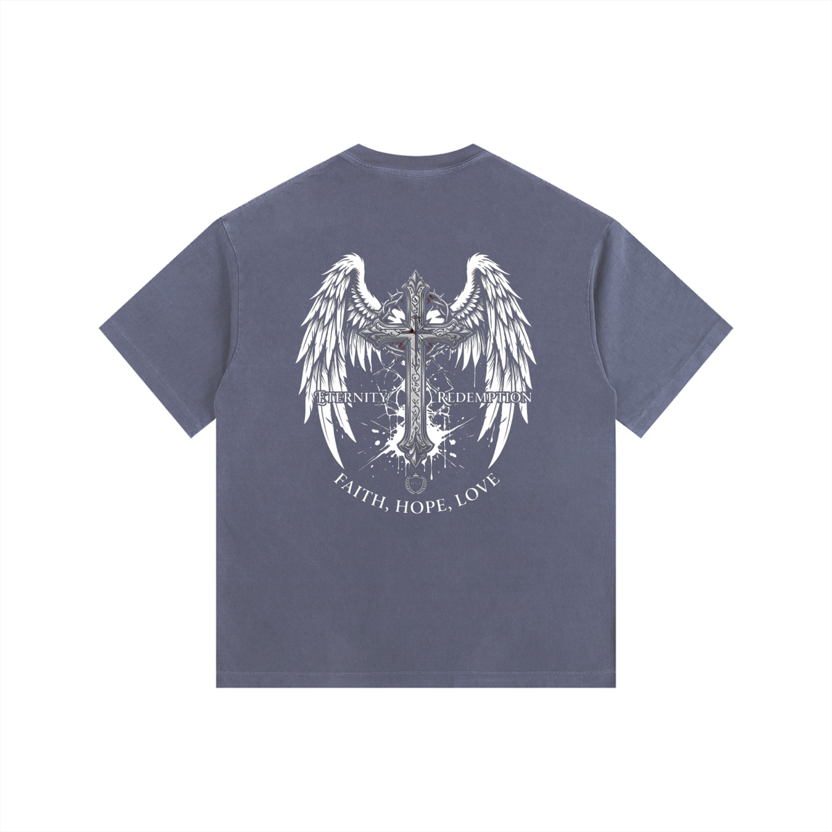 Vintage Washed Oversized Cotton T-Shirt
