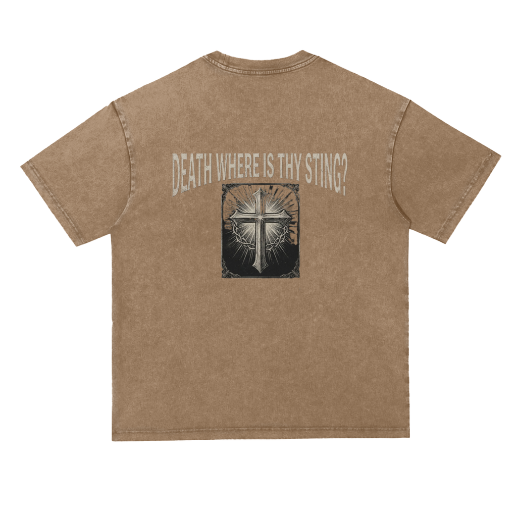 Snow Washed Heavyweight Oversize T-Shirt