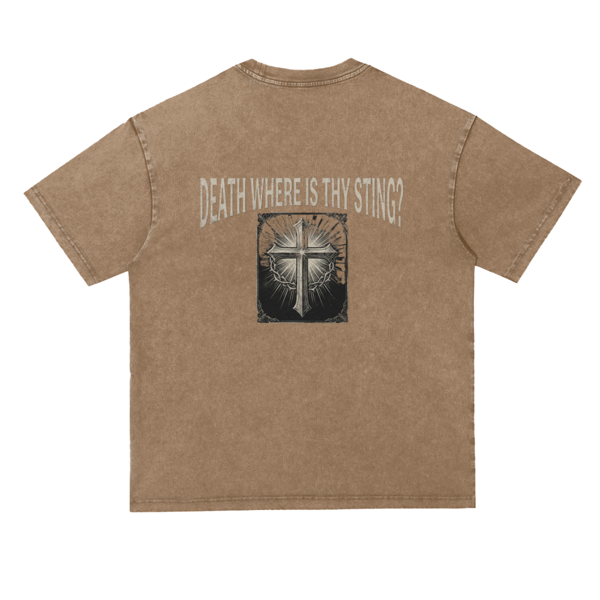Snow Washed Heavyweight Oversize T-Shirt