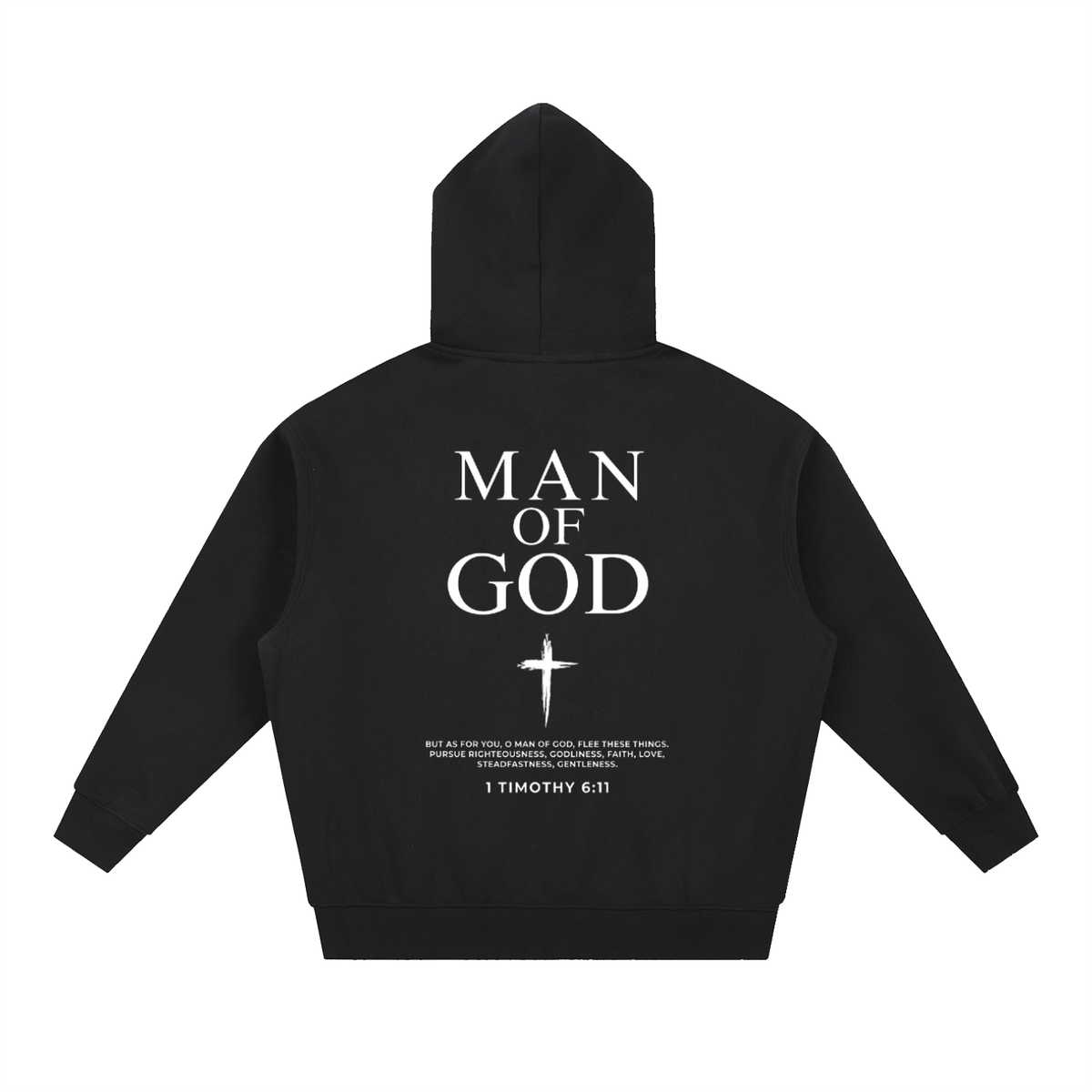 Essential Oversized Boxy Fit Fleece Hoodie