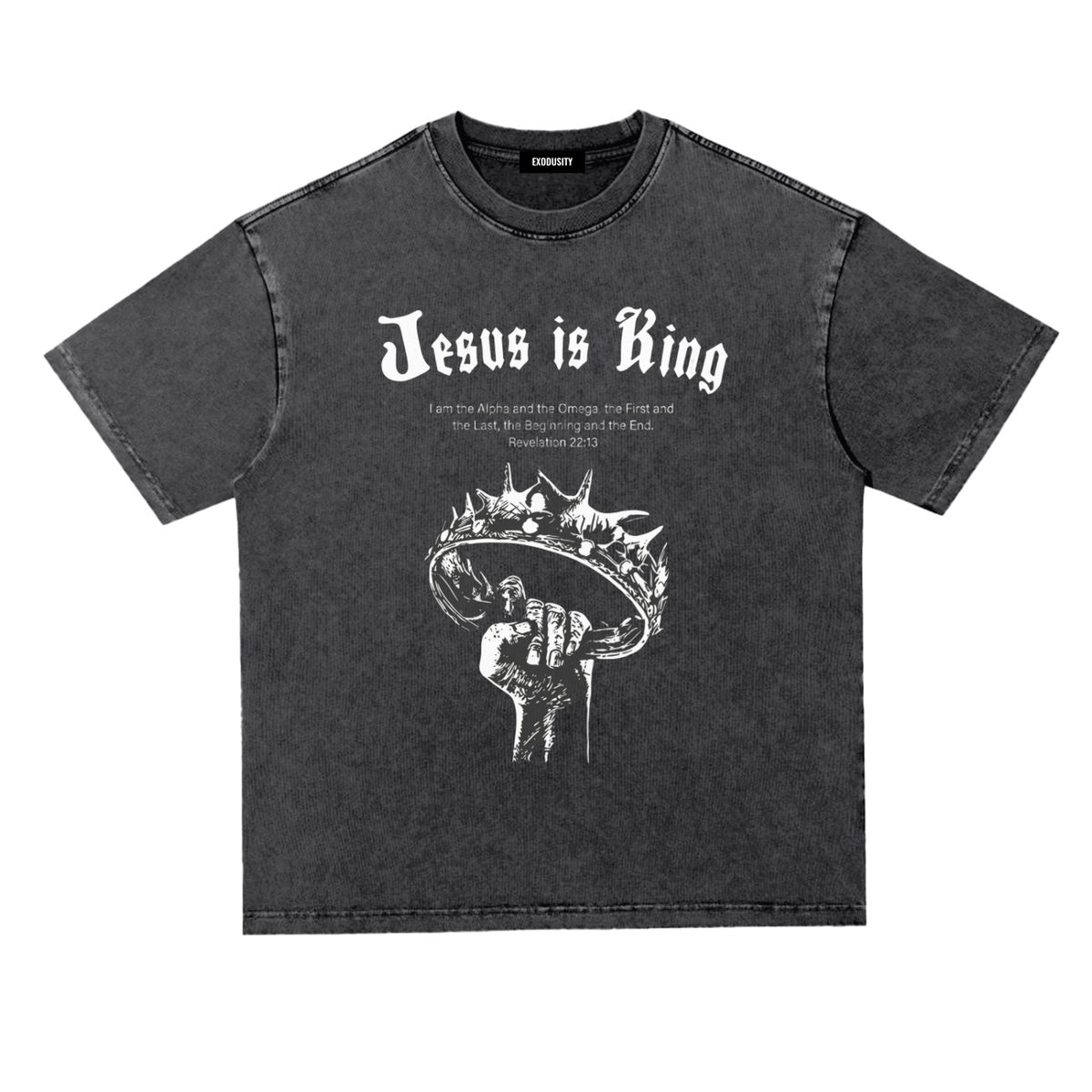 Snow Washed Heavyweight Oversize T-Shirt
