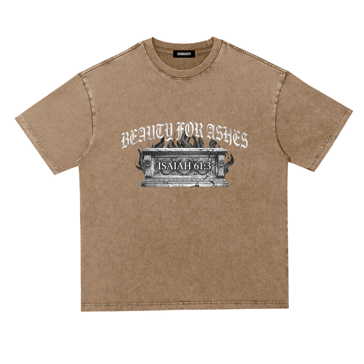 Snow Washed Heavyweight Oversize T-Shirt