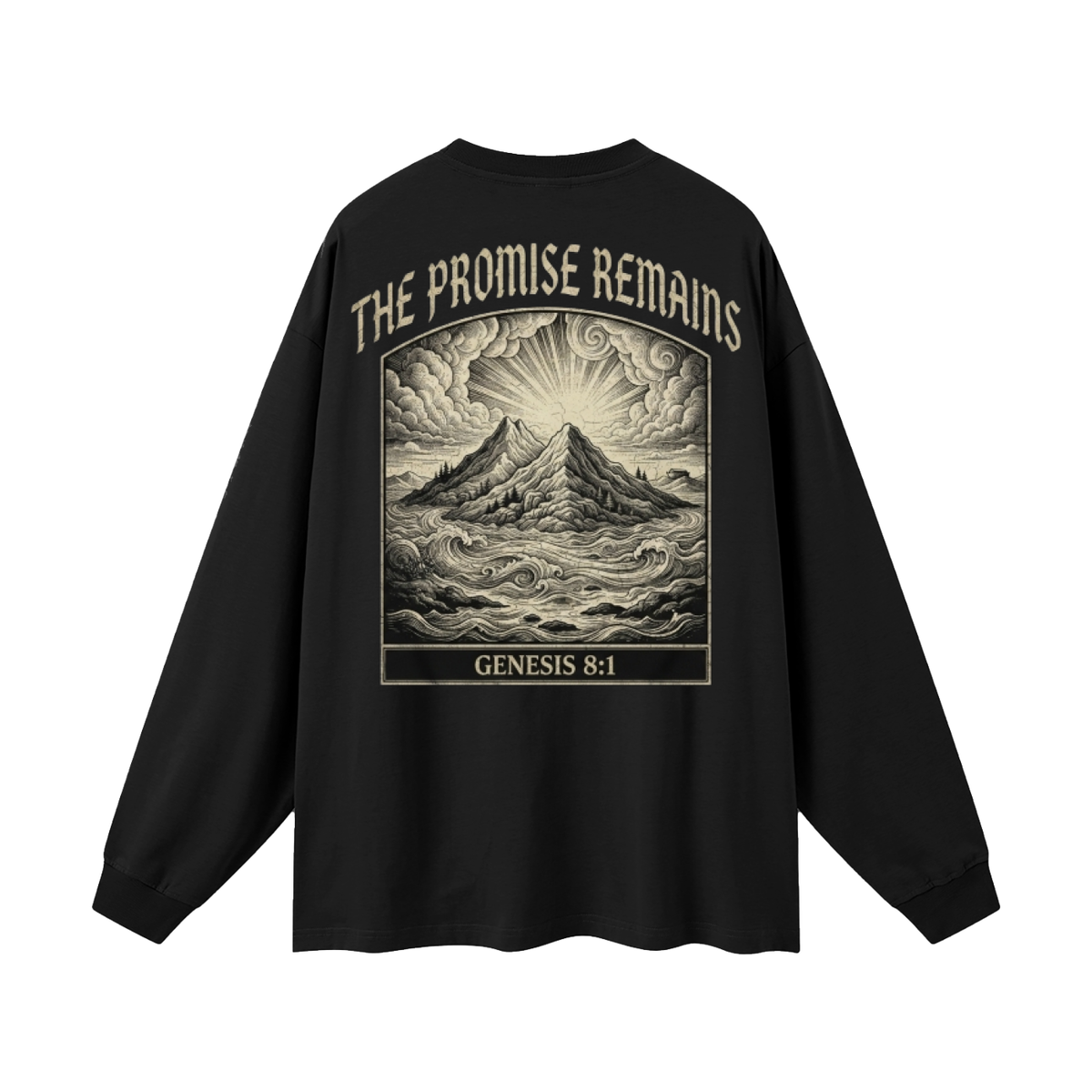 Oversized Unisex Long Sleeve T-Shirt