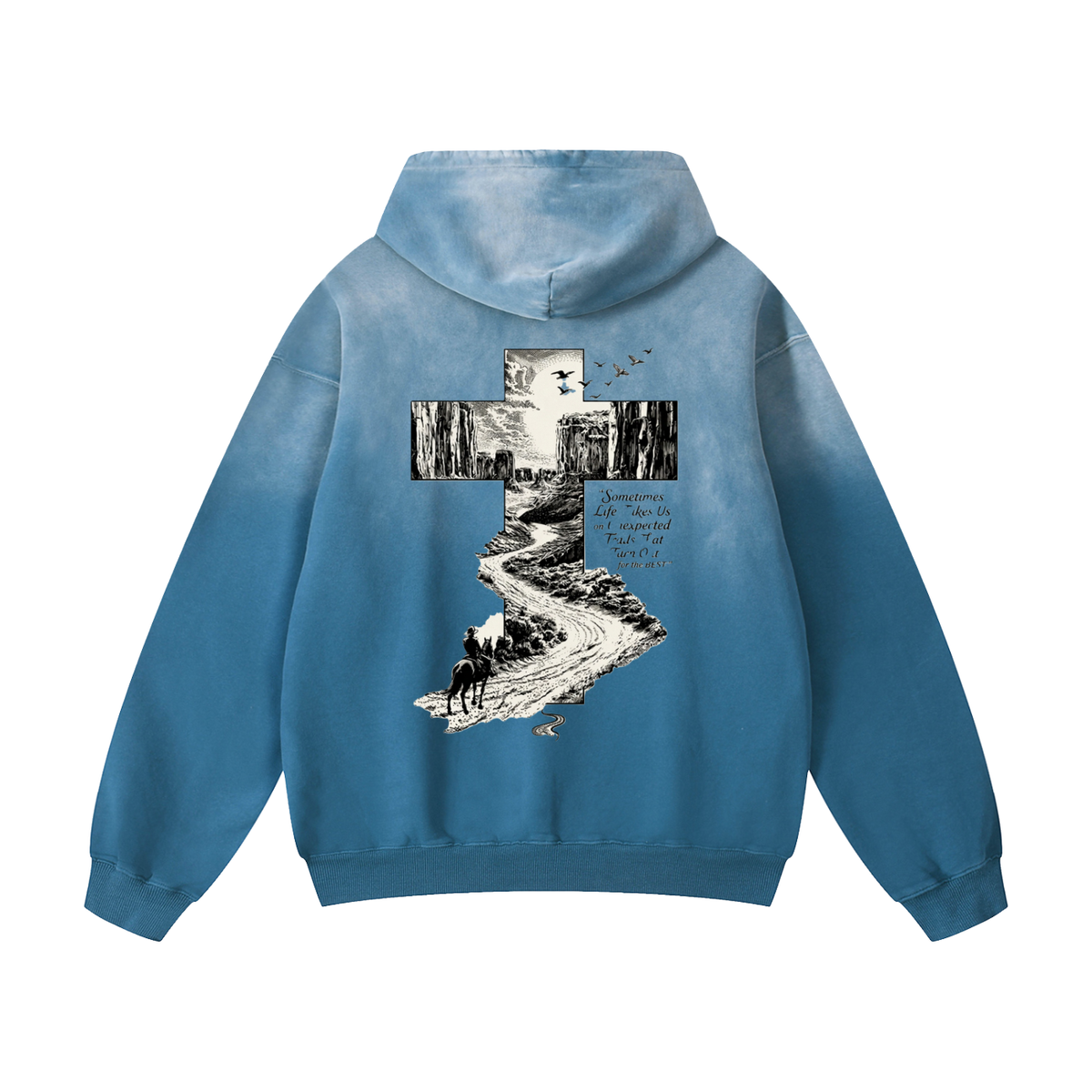 Heavyweight Sunfade Oversized Hoodie