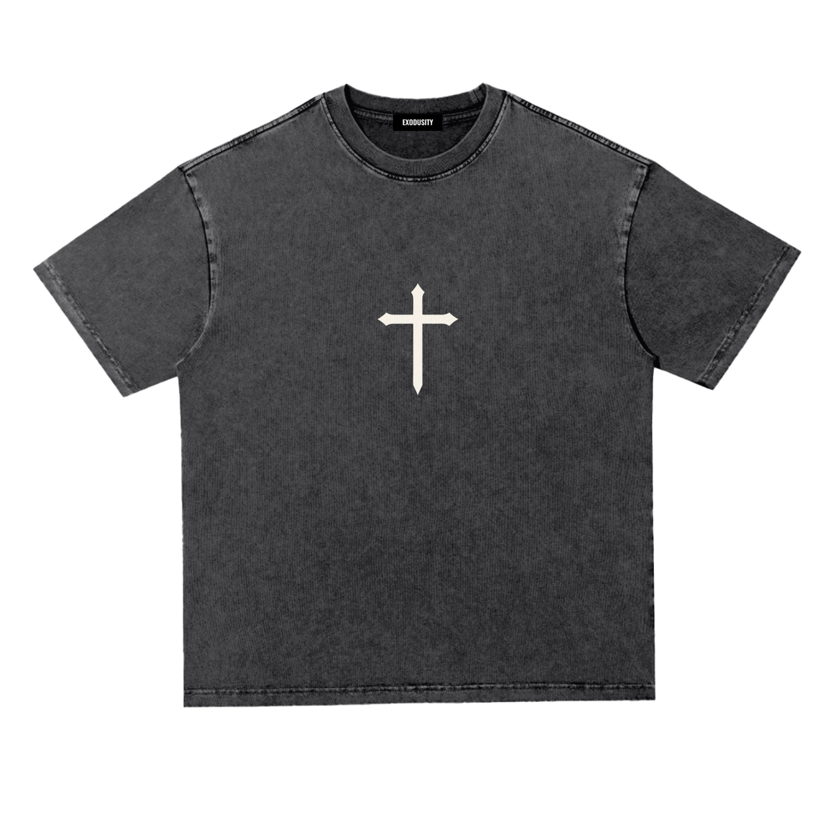 Snow Washed Heavyweight Oversize T-Shirt