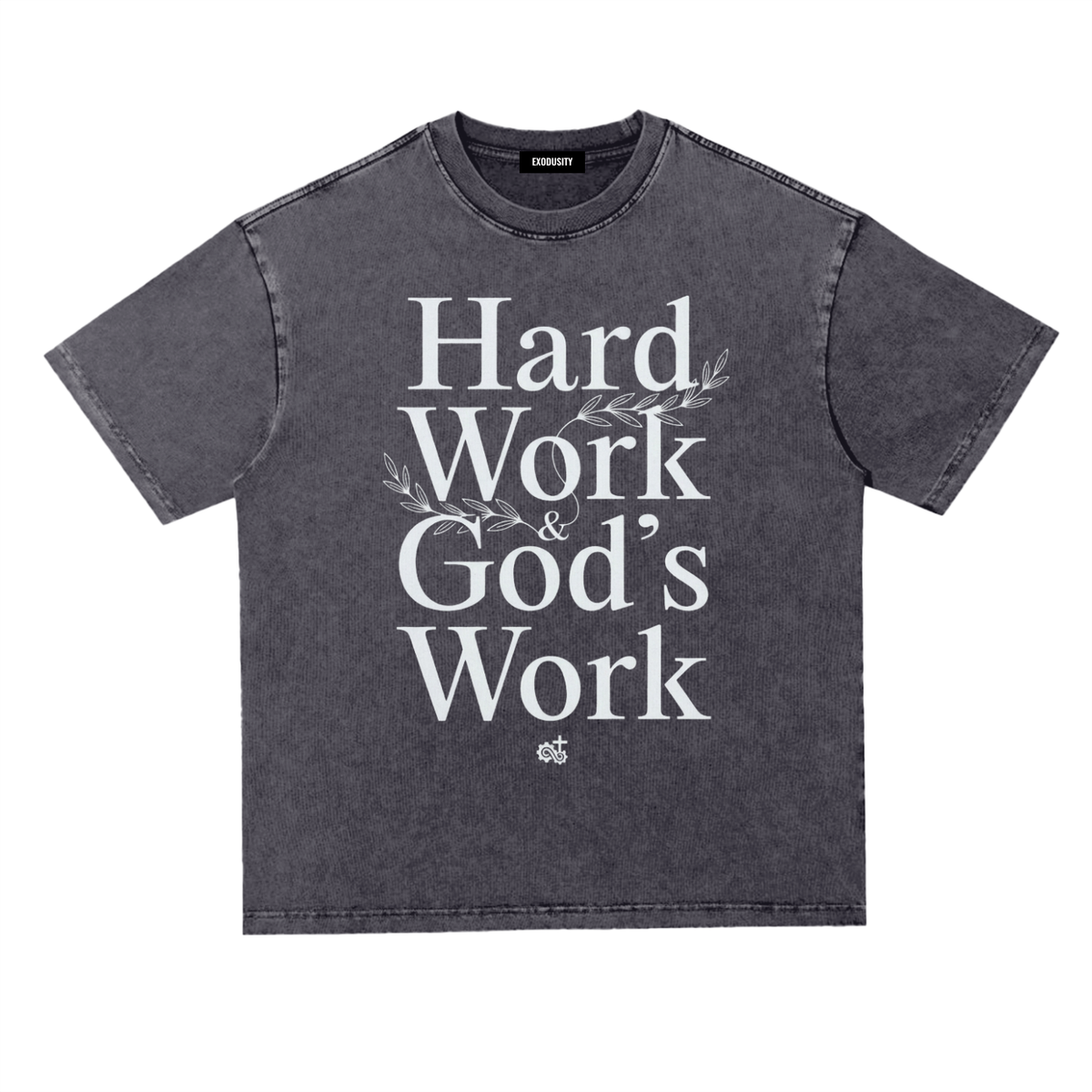 Snow Washed Heavyweight Oversize T-Shirt