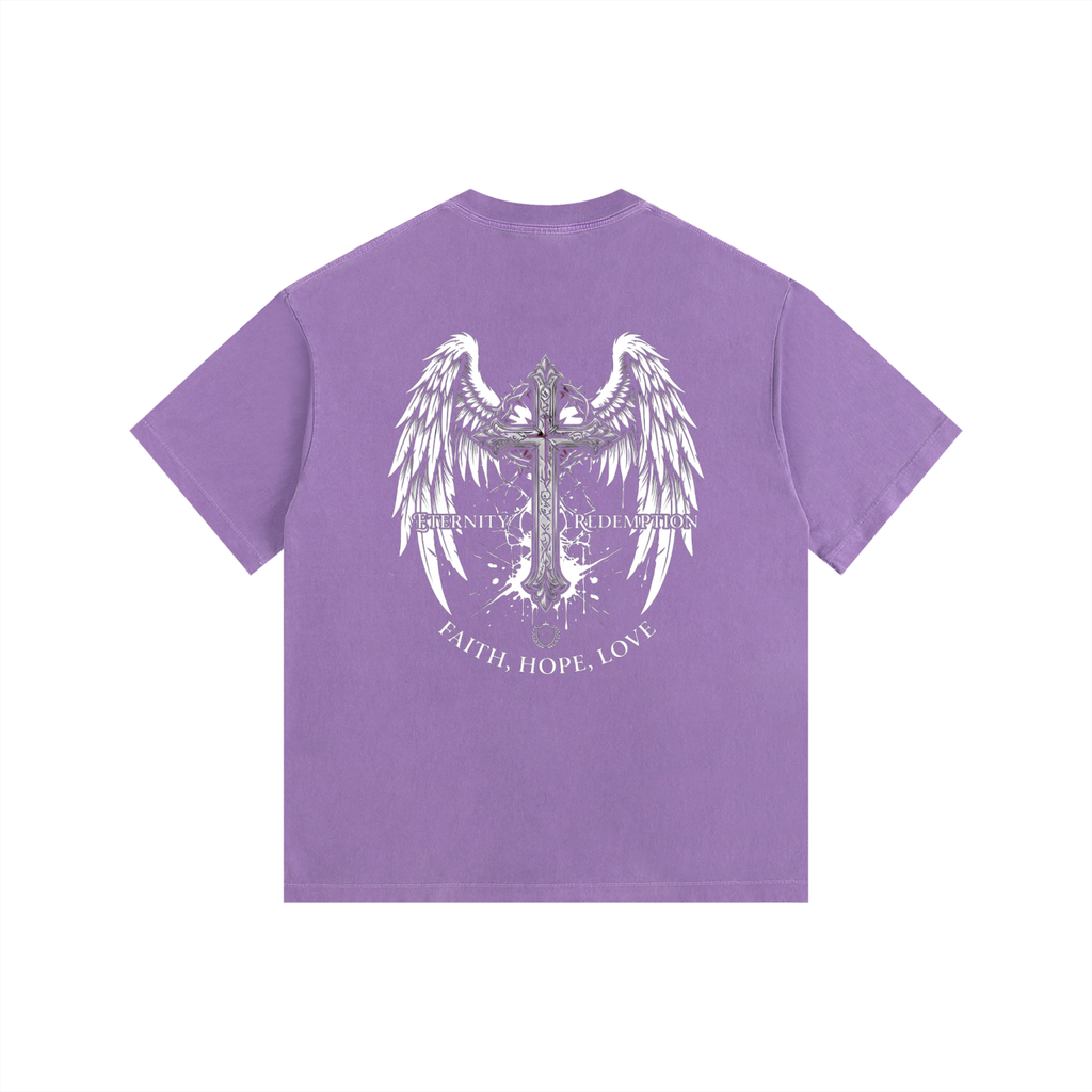 Vintage Washed Oversized Cotton T-Shirt