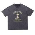 Snow Washed Heavyweight Oversize T-Shirt