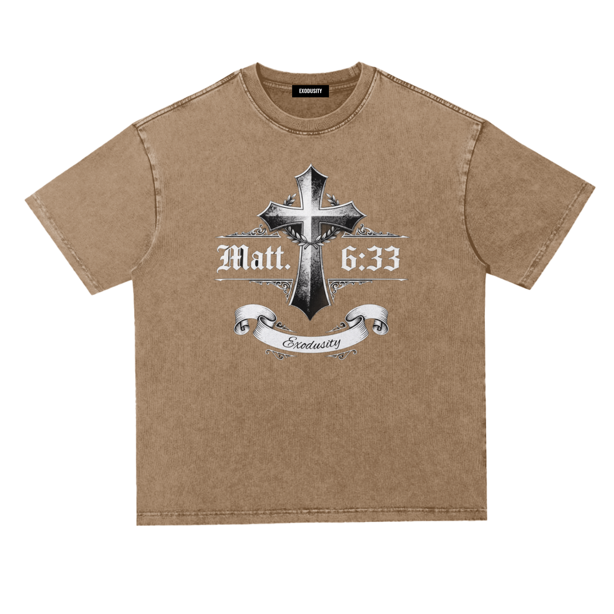 Snow Washed Heavyweight Oversize T-Shirt