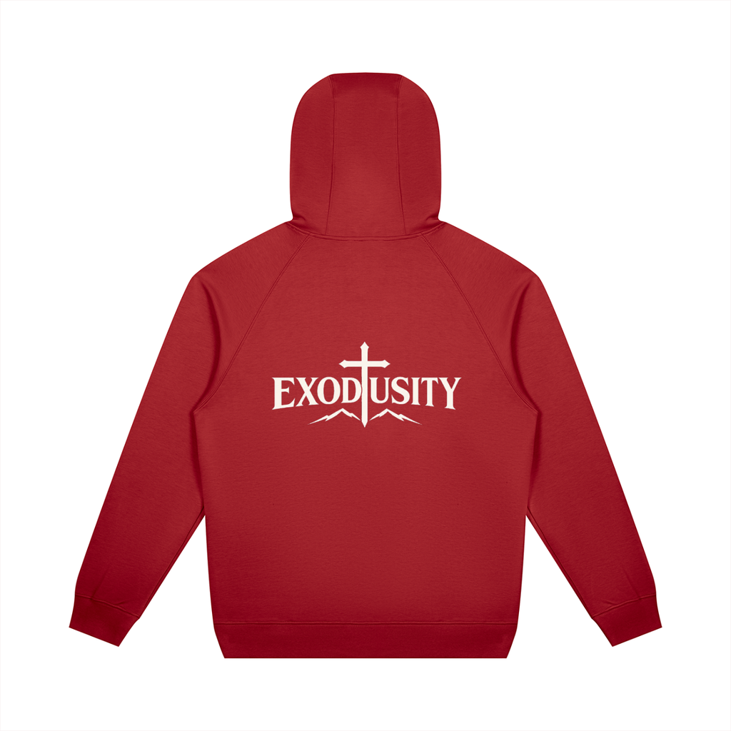 Unisex Oversized Raglan Pullover Hoodie