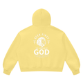 Unisex Vintage Wash Boxy Fleece Hoodie