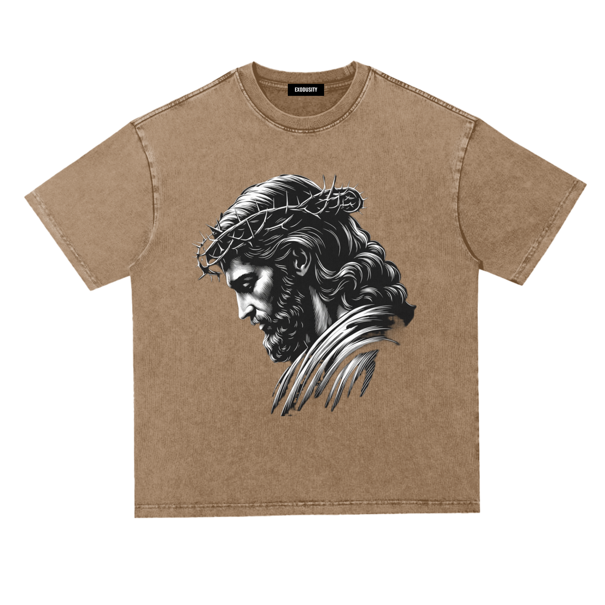 Snow Washed Heavyweight Oversize T-Shirt