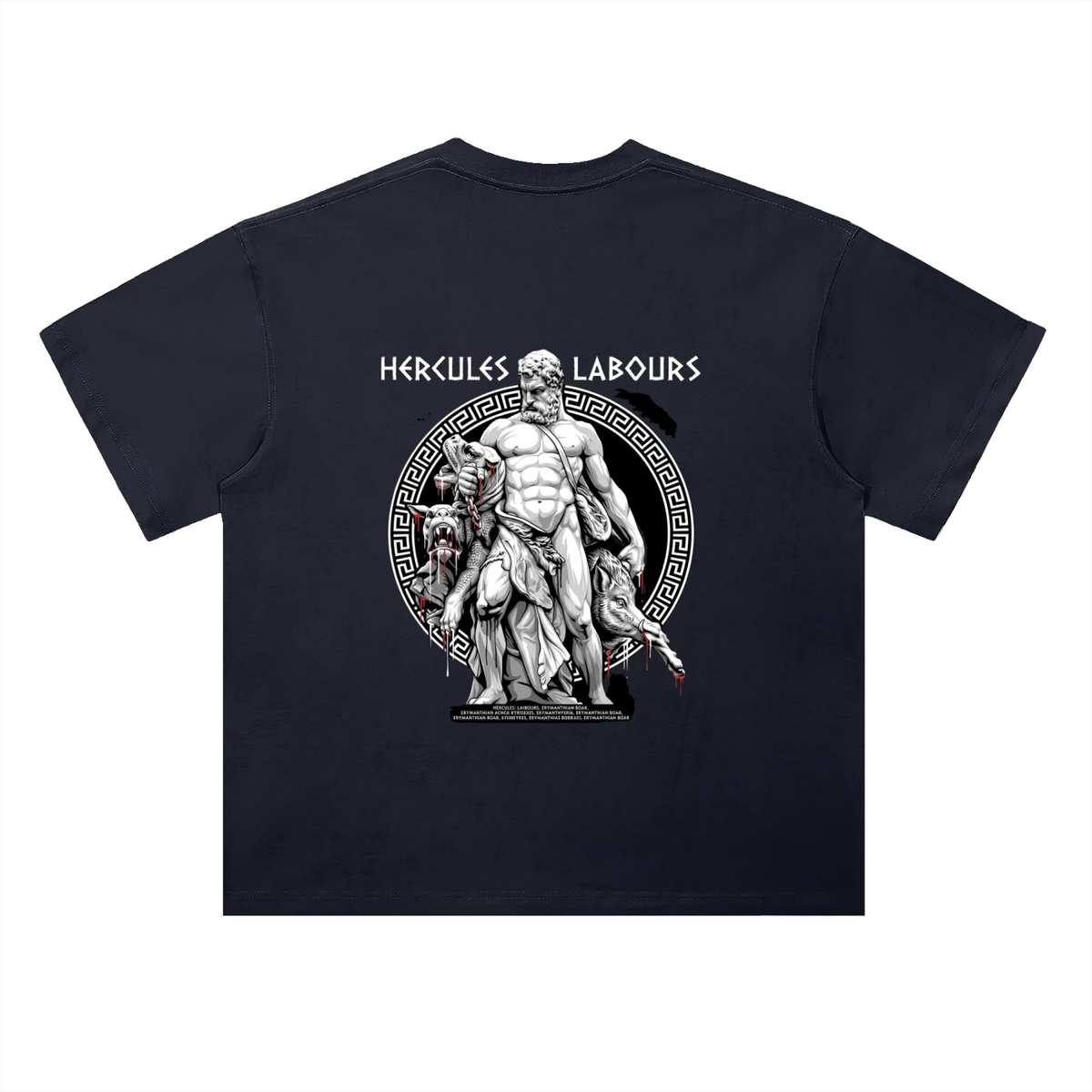 Heavyweight Drop Shoulder Cotton T-Shirt