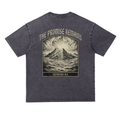 Snow Washed Heavyweight Oversize T-Shirt